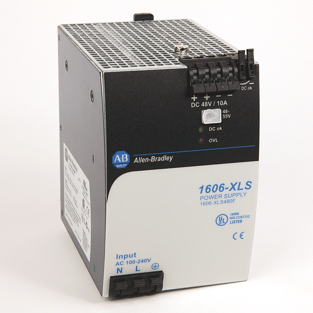 منبع تغذیه صنعتی Allen-Bradley مدل 1606-XLS480F، پارت‌نامبر 1606-XLS480F