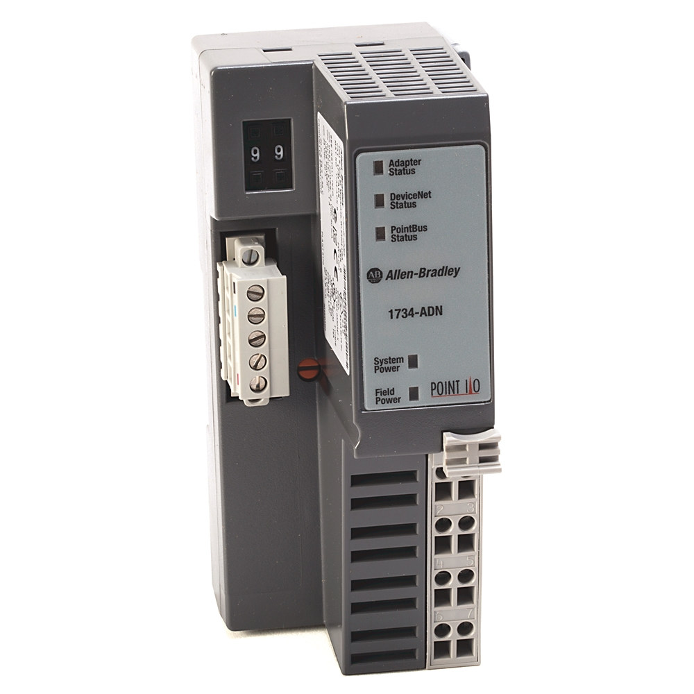 Industrial network adapter and scanner Allen-Bradley model 1734-ADN,  Part number 1734-ADN
