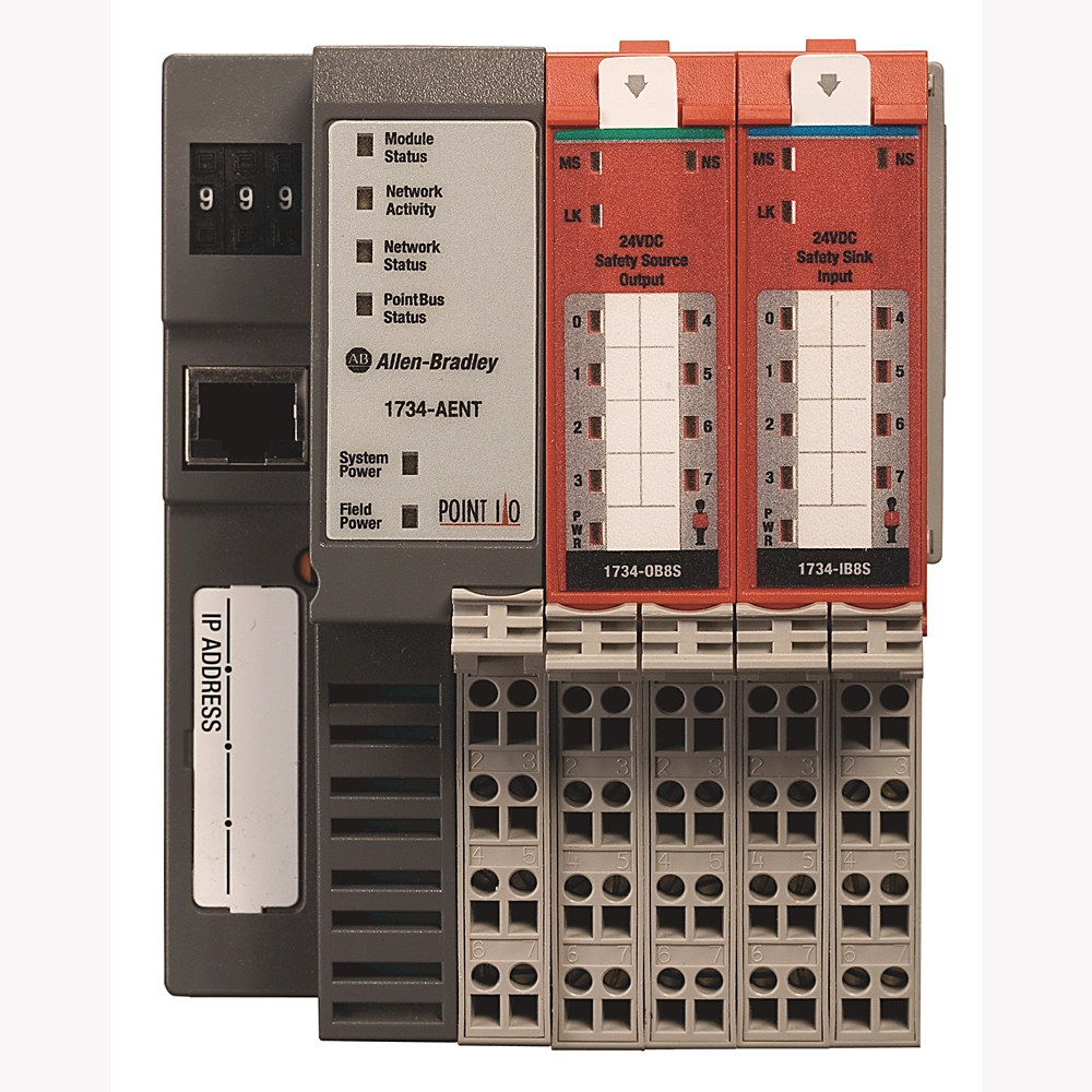 ماژول شبکه و IO-Link Allen-Bradley مدل 1734-AENT، پارت‌نامبر 1734-AENT