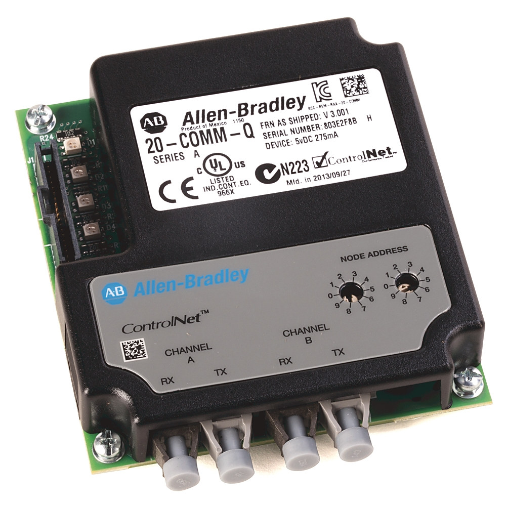 تجهیز اتوماسیون صنعتی Allen-Bradley مدل 20-COMM-Q، پارت‌نامبر 20-COMM-Q