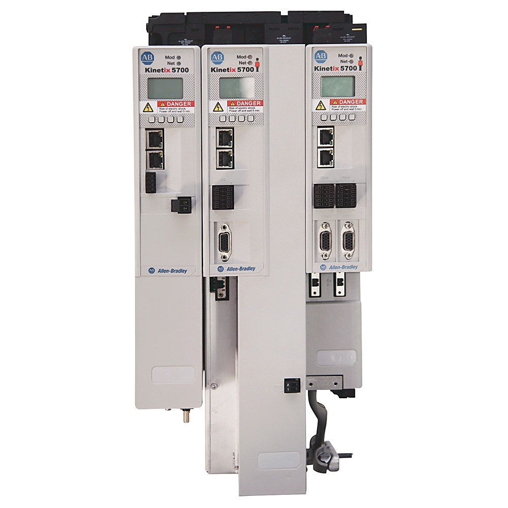 Industrial servo drive Allen-Bradley model 2198-S130-ERS3,  Part number 2198-S130-ERS3