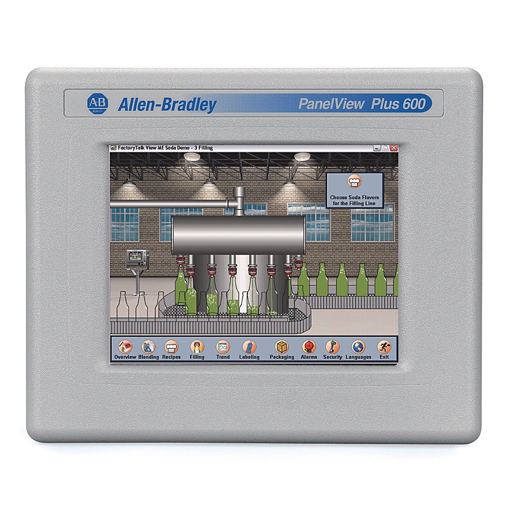 لایسنس نرم‌افزار صنعتی Allen-Bradley مدل 2711P-T6C20D8، پارت‌نامبر 2711P-T6C20D8