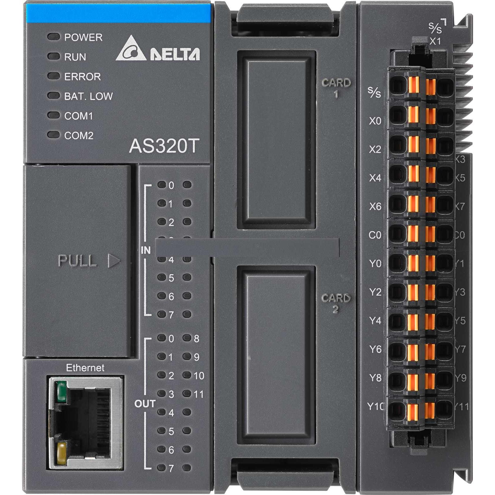 پنل اپراتوری صنعتی Delta مدل AS320P-B، پارت‌نامبر AS320P-B