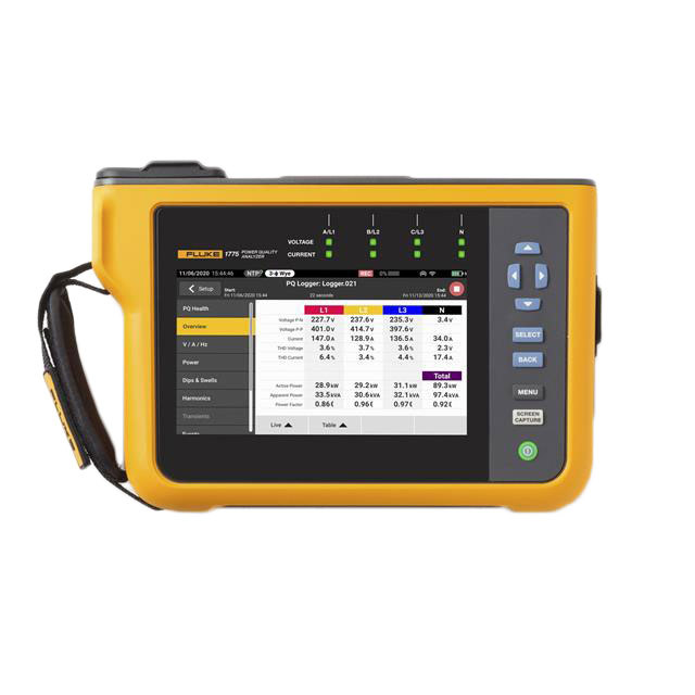 آنالایزر کیفیت توان Fluke مدل FLUKE-1775، پارت‌نامبر FLUKE-1775