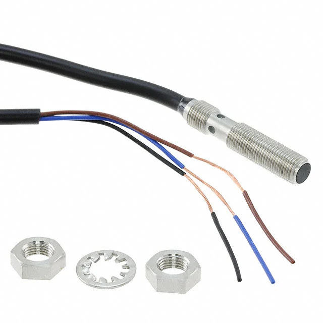 Proximity sensor Omron model E2E-S05S12-WC-C1 2M,  Part number E2E-S05S12-WC-C1 2M