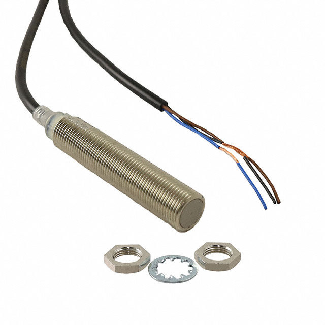 Proximity sensor Omron model E2E-X2C2L12 5M,  Part number E2E-X2C2L12 5M