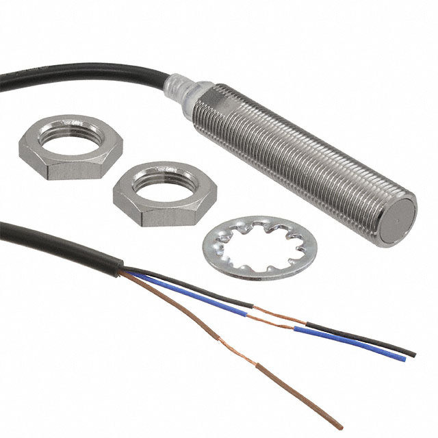 Proximity sensor Omron model E2E-X4C2L12 2M,  Part number E2E-X4C2L12 2M