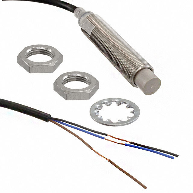 Proximity sensor Omron model E2E-X8MC1L12 2M,  Part number E2E-X8MC1L12 2M