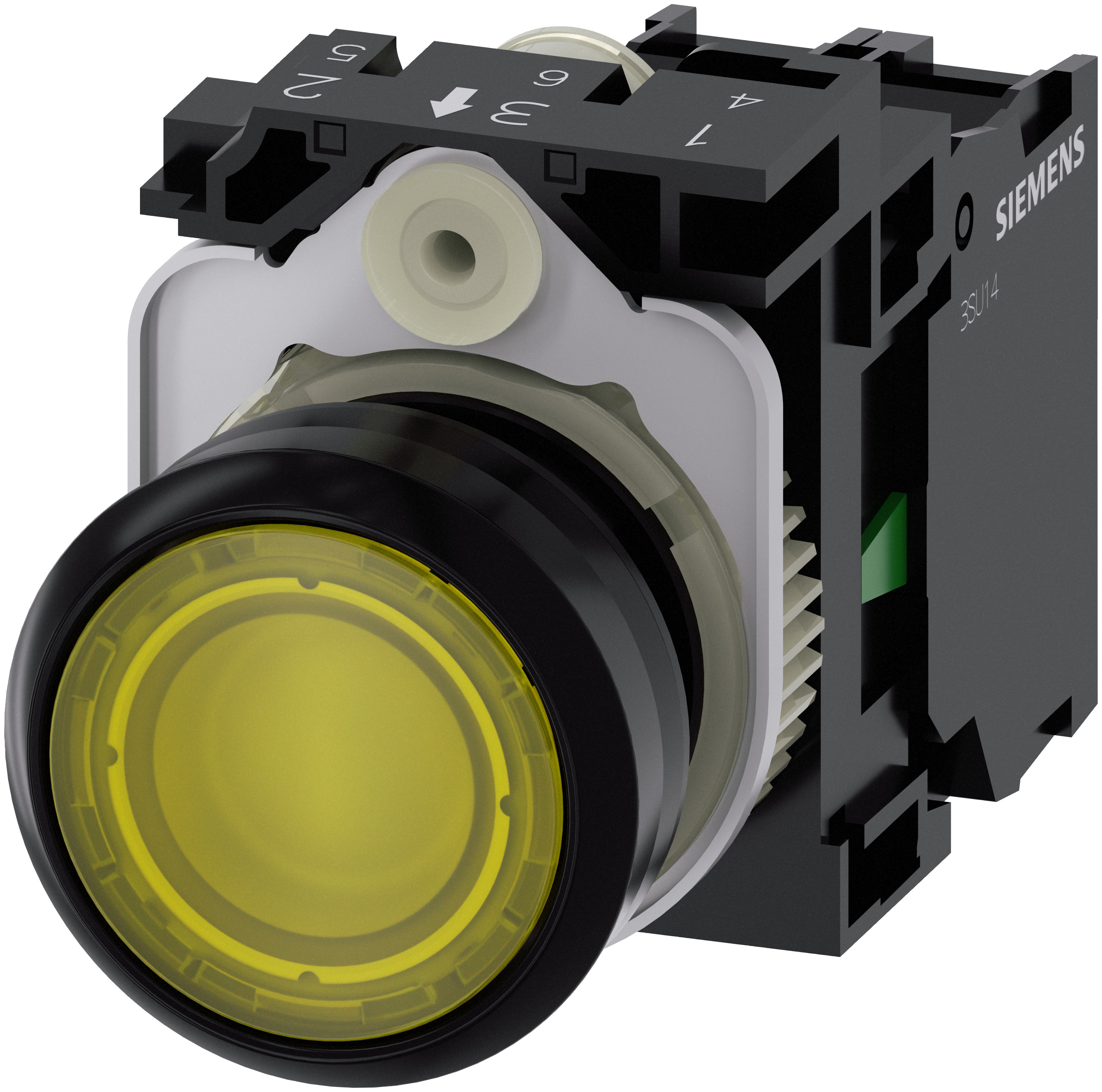 پنل اپراتوری صنعتی Siemens مدل 3SU11020AB301BA0، پارت‌نامبر 3SU11020AB301BA0