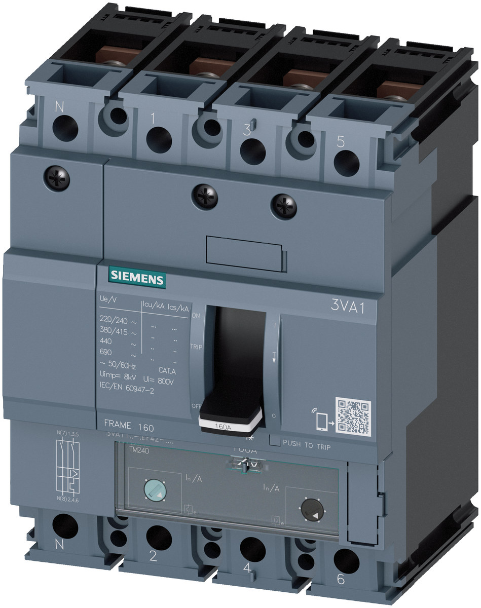تجهیز اتوماسیون صنعتی Siemens مدل 3VA11964EF420AA0، پارتنامبر 3VA11964EF420AA0