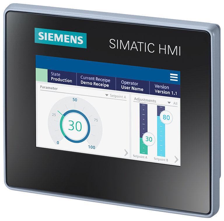 پنل اپراتوری صنعتی Siemens مدل 6AV21233DB320AW0، پارت‌نامبر 6AV21233DB320AW0