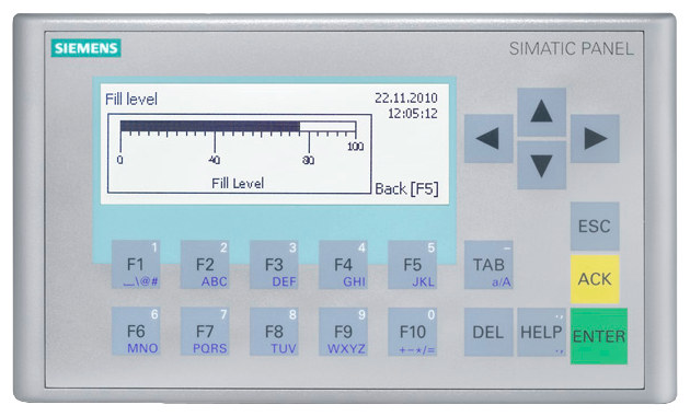 Industrial operator panel Siemens model 6AV66470AH113AX1,  Part number 6AV66470AH113AX1