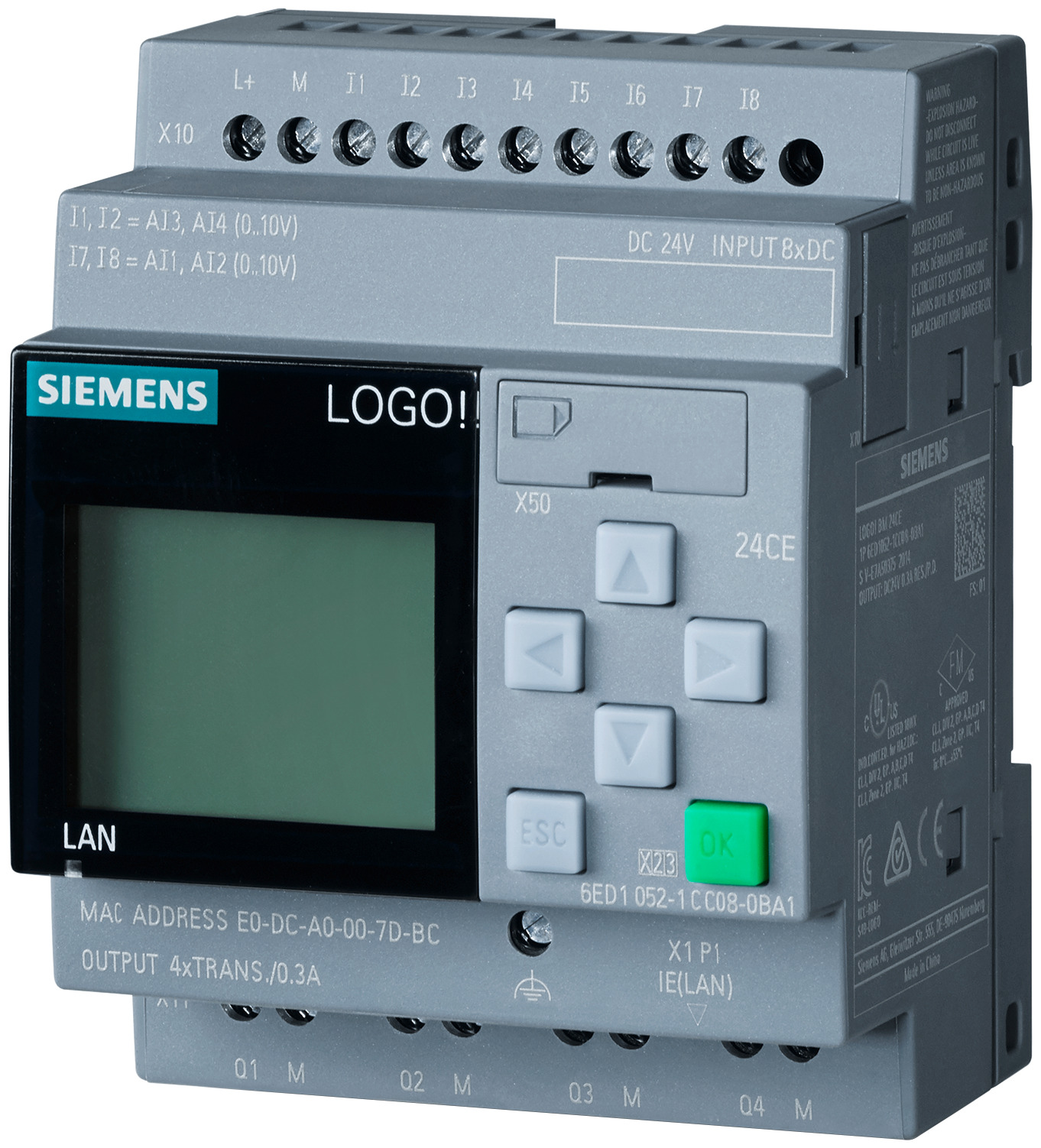لایسنس نرم‌افزار صنعتی Siemens مدل 6ED10521CC080BA2، پارت‌نامبر 6ED10521CC080BA2