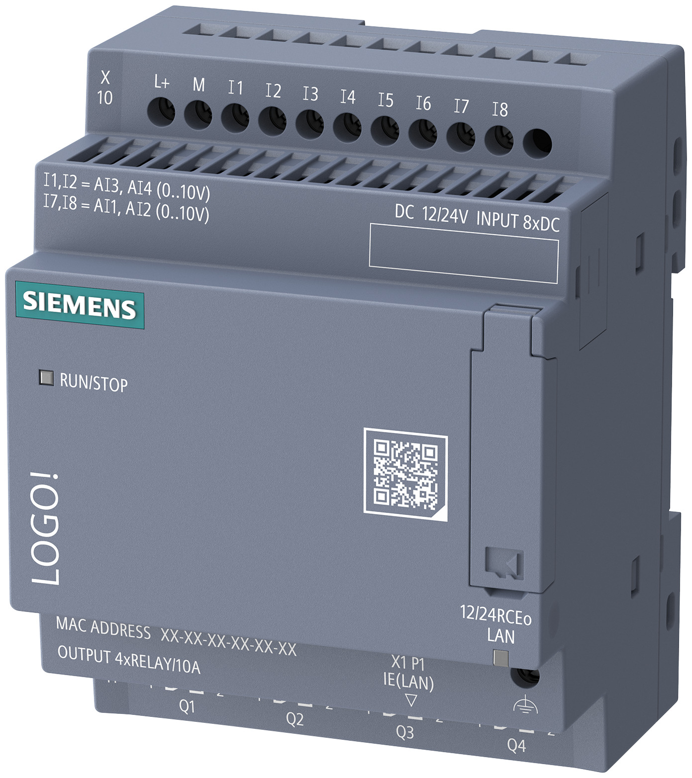 کنترلر صنعتی Siemens مدل 6ED10522MD080BA3، پارت‌نامبر 6ED10522MD080BA3