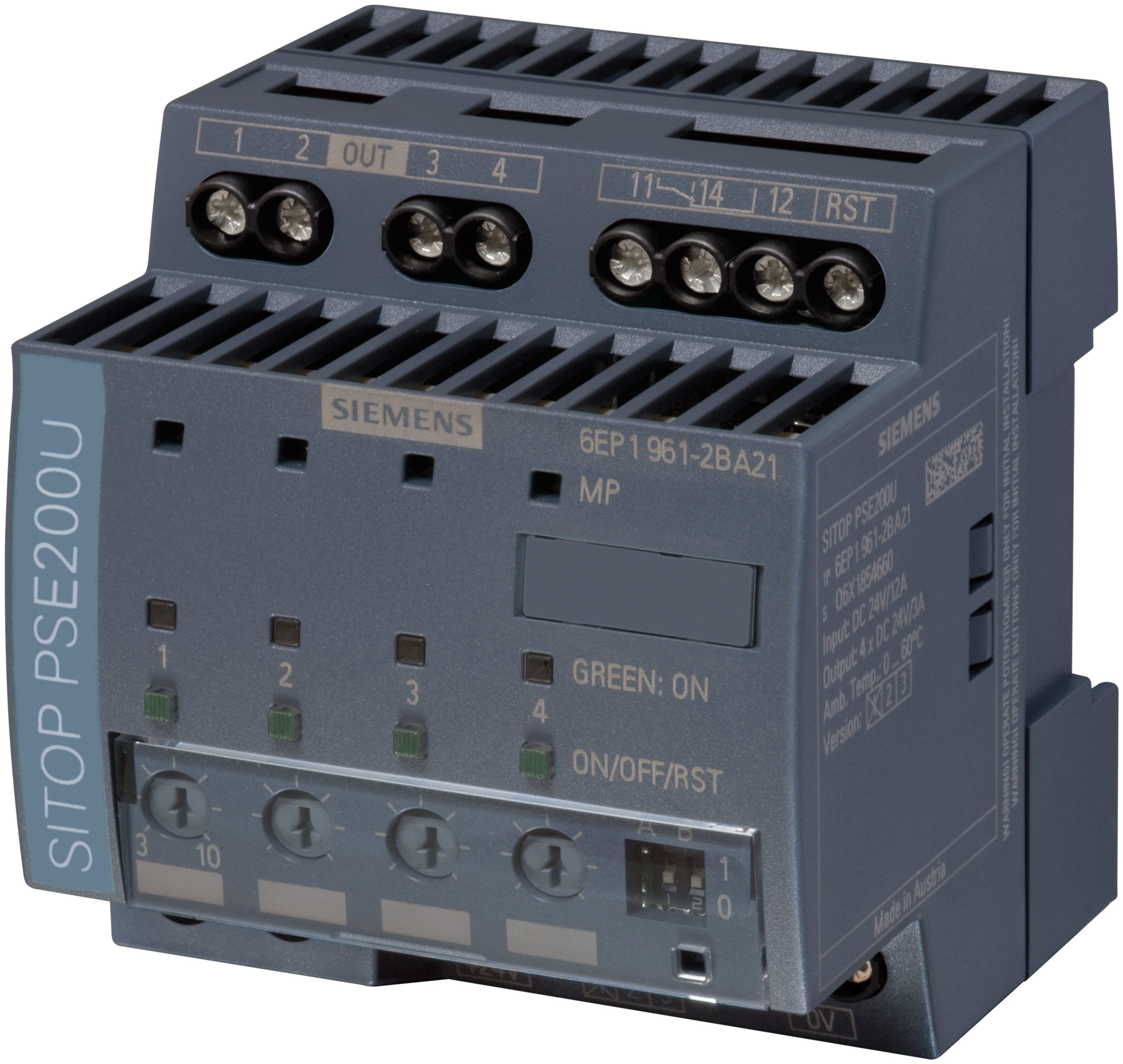 تجهیز اتوماسیون صنعتی Siemens مدل 6EP19612BA21، پارت‌نامبر 6EP19612BA21