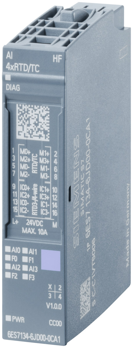 ماژول ورودی آنالوگ Siemens مدل 6ES71346JD000CA1، پارت‌نامبر 6ES71346JD000CA1